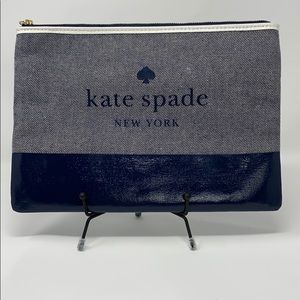 Kate Spade Ash Street Logo Large Tassle Clutch